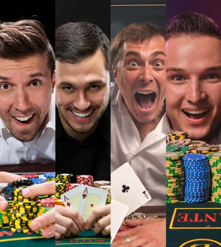 Meja casino virtual dengan dealer dan peserta bermain secara live